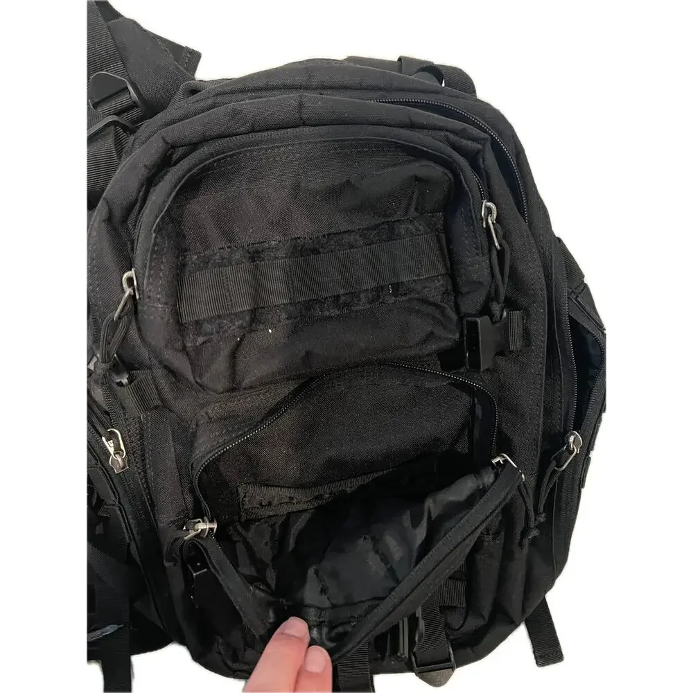 Reebow Black Tactical Backpack Small 21L